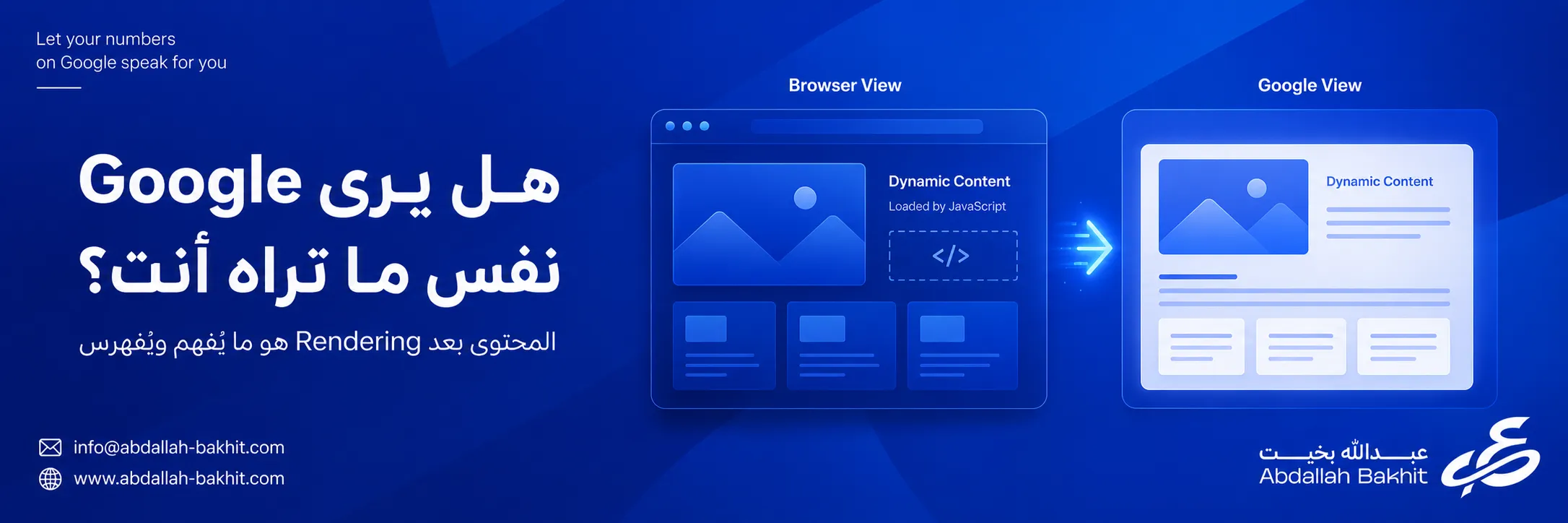 كيف تعرف ماذا يرى Google داخل الصفحة باستخدام URL Inspection